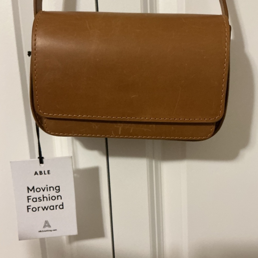 ABLE Gessi Leather Crossbody